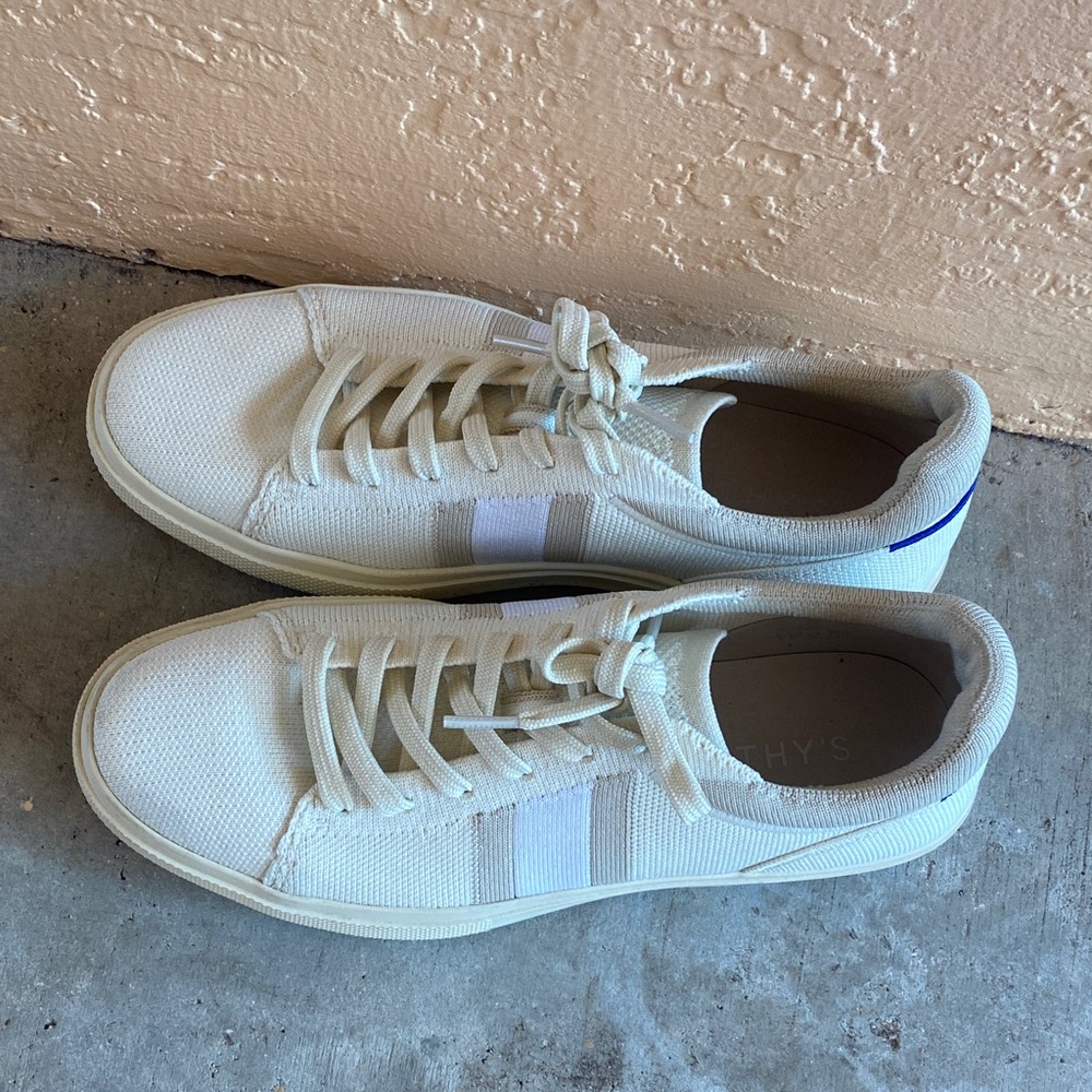 Rothy's Cream Knit Sneakers - Picture 6 of 11